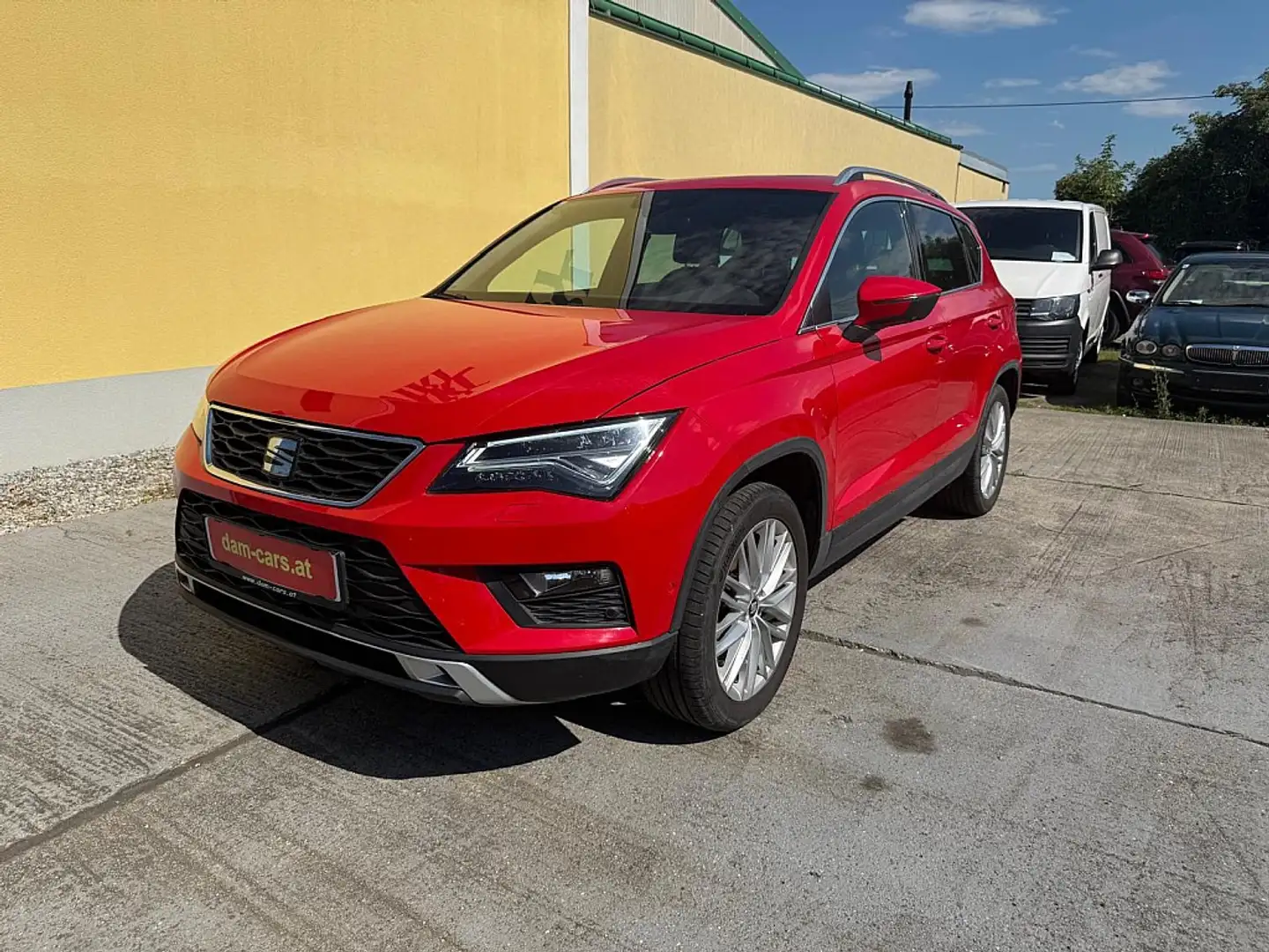 SEAT Ateca 2,0 Xcellence 4WD TDI DSG Rood - 1