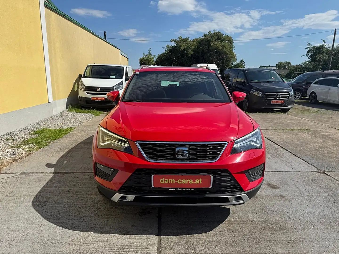 SEAT Ateca 2,0 Xcellence 4WD TDI DSG Rood - 2