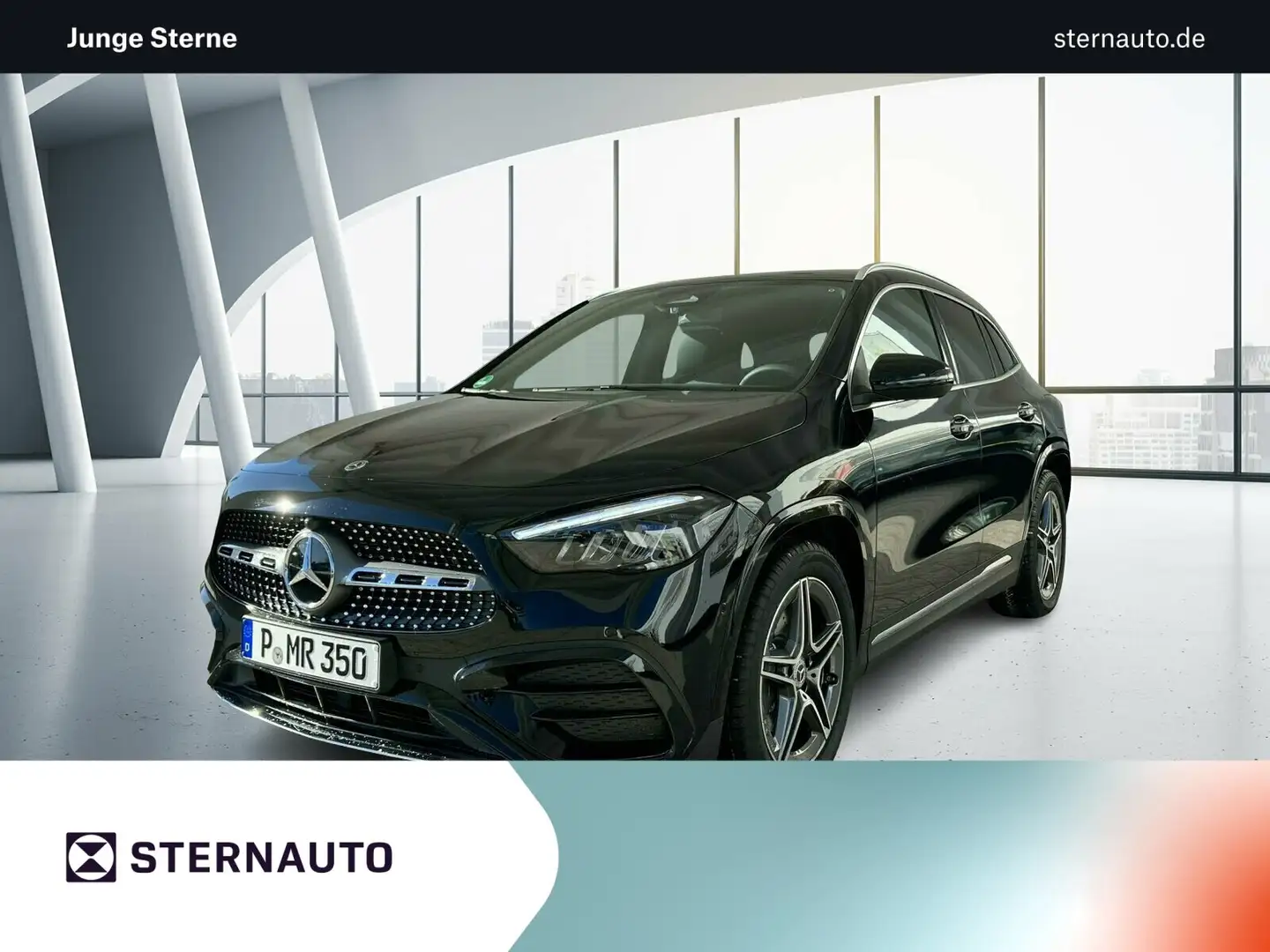 Mercedes-Benz GLA 200 GLA 200 AMG Line/Kamera/Spur-Paket/LED/Navi/AHK Schwarz - 1