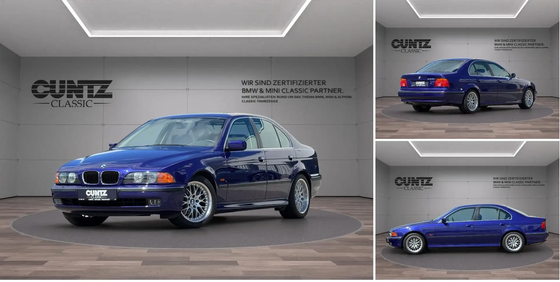 BMW 528 i MAKELLOSER TOPZUSTAND++WENIG KM++INDIVIDUAL Azul - 1