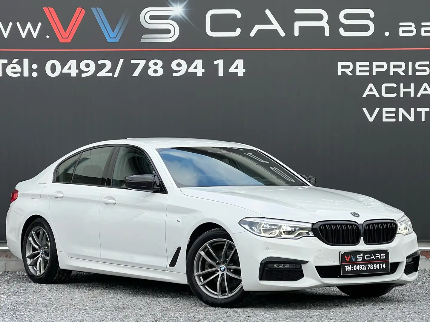 BMW 520 dA -2019 - PACK M - 58.085 KM - HEAD UP -GARANTIE Wit - 2