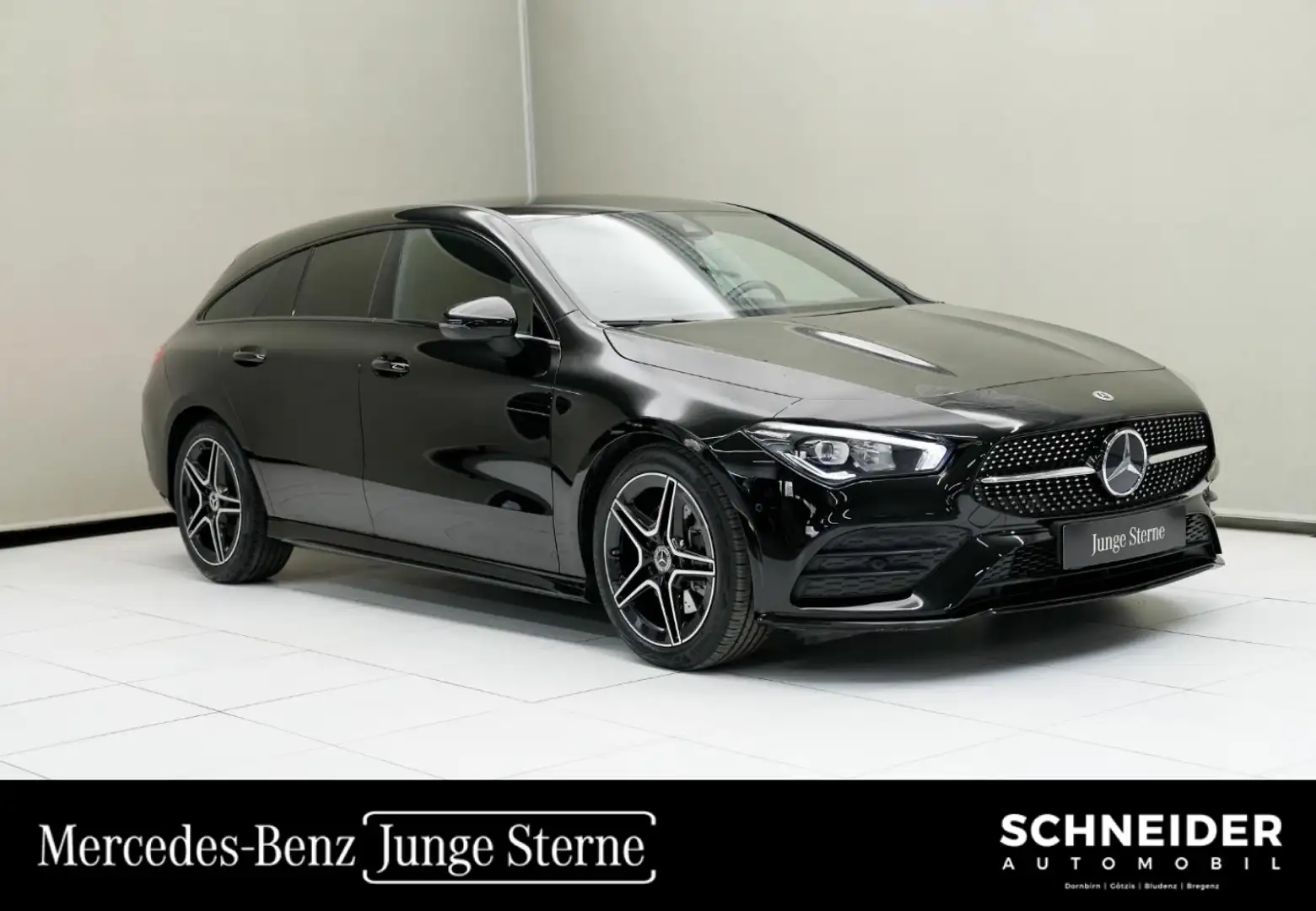 Mercedes-Benz CLA 200 d Shooting Brake Night Sport KAM SpurW Schwarz - 1
