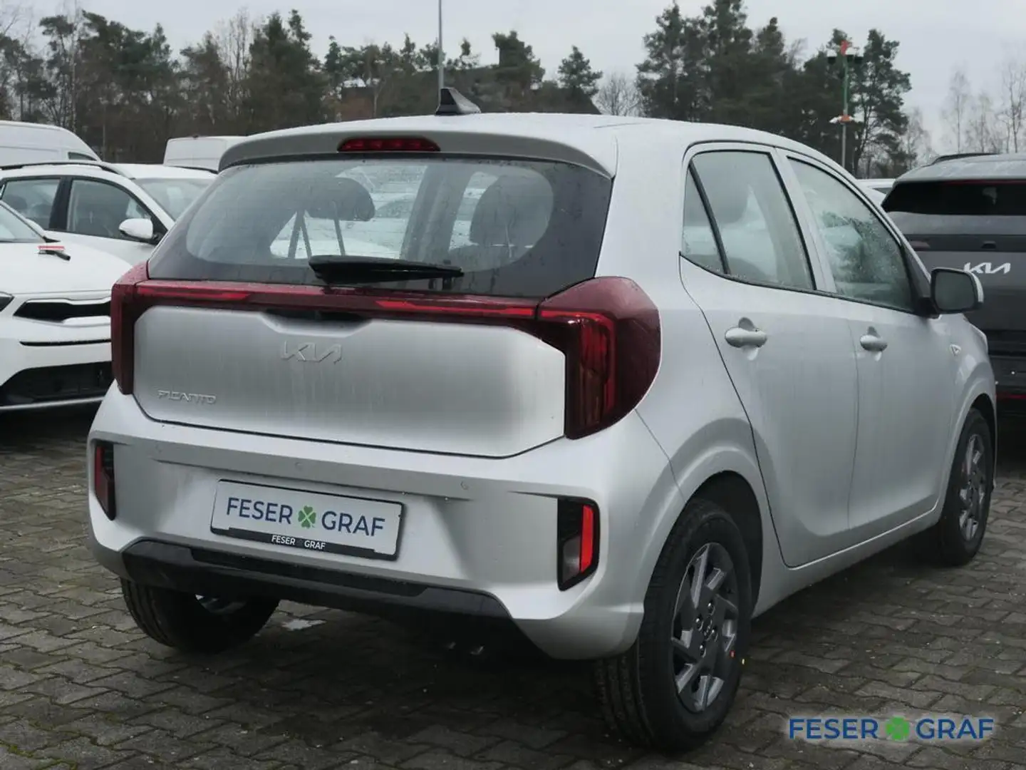 Kia Picanto PE2 1.0 GDI VISION Navi PDC Tempomat Silber - 2