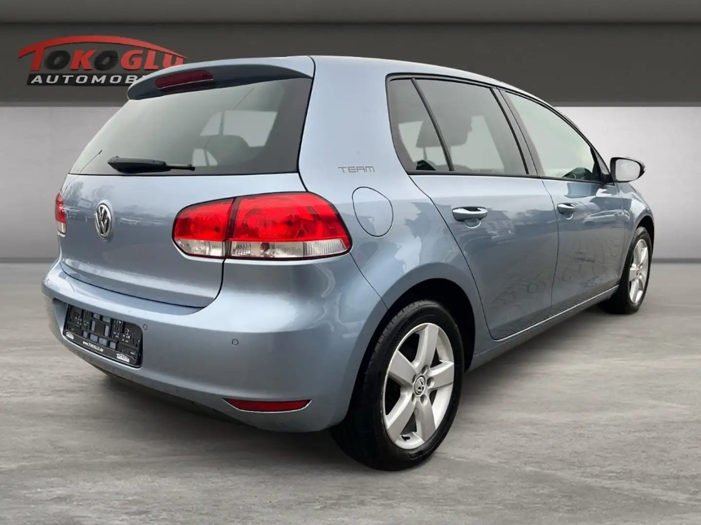 Volkswagen Golf VI Team 1.HAND SHZ Parklenkass. Temp PDCv+h Bergan Blau - 2