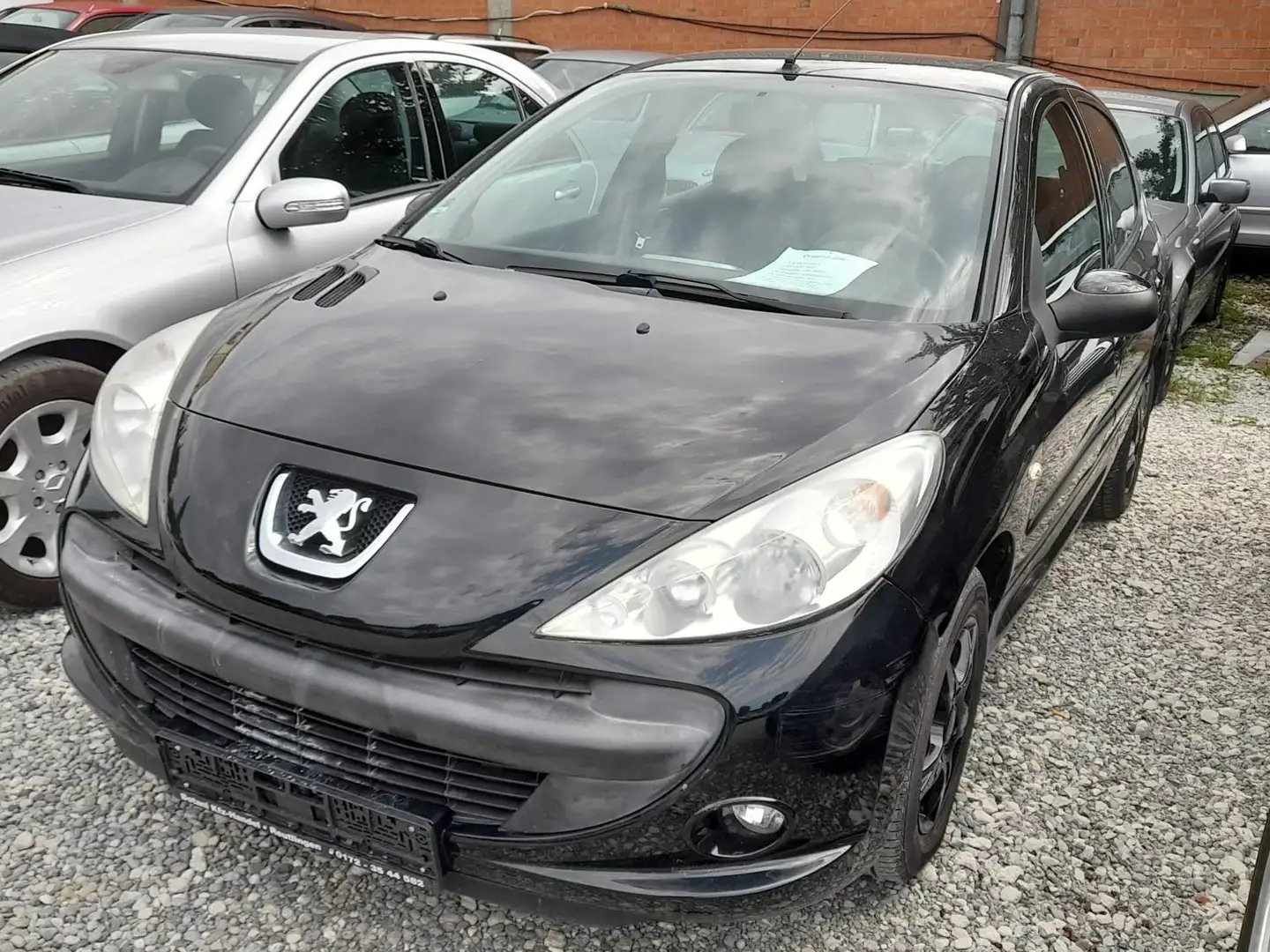 Peugeot 206 Basis Noir - 1