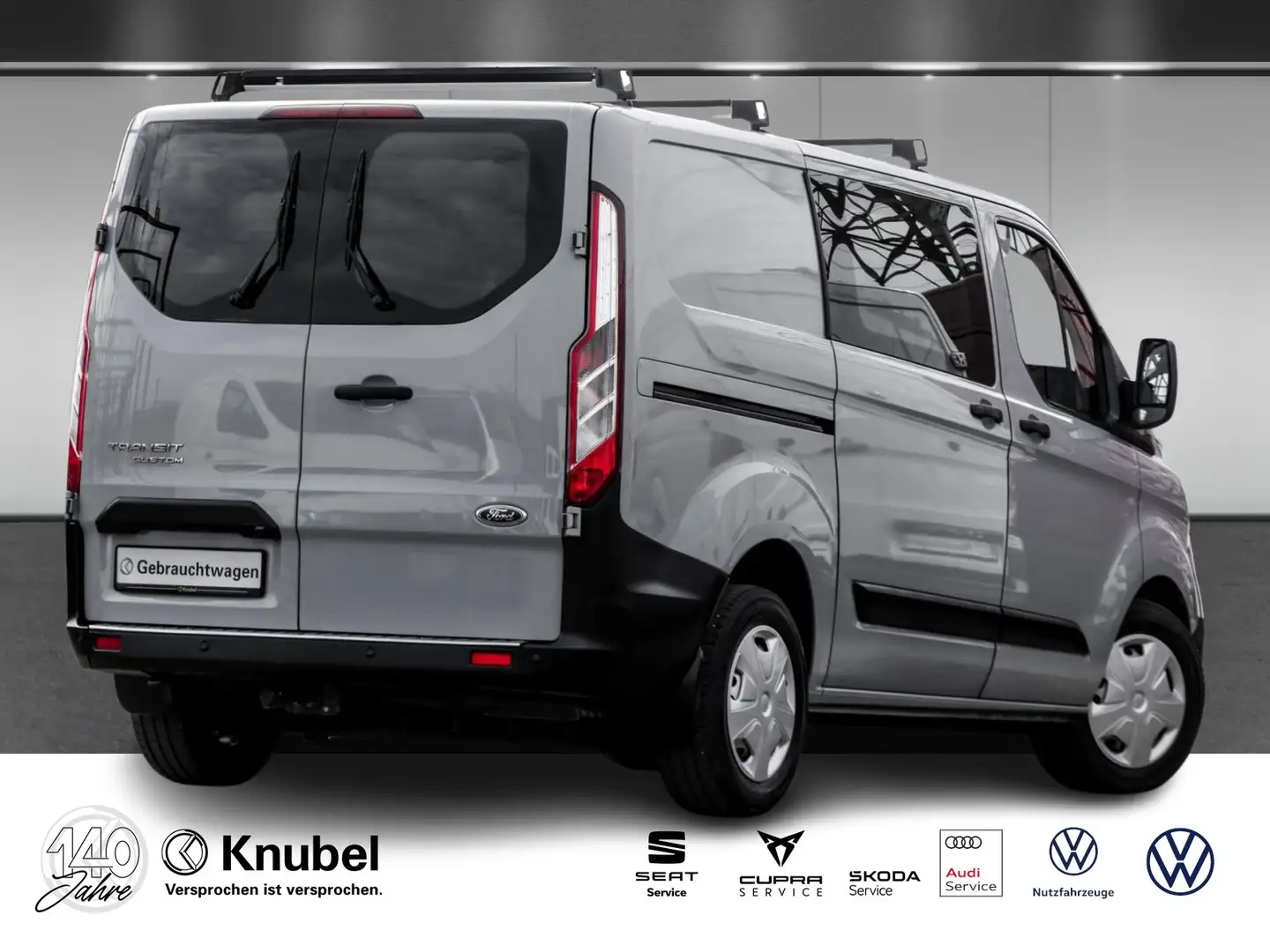 Ford Transit Custom Kasten Trend 340 Navi Standh. Xenon ACC Grau - 2