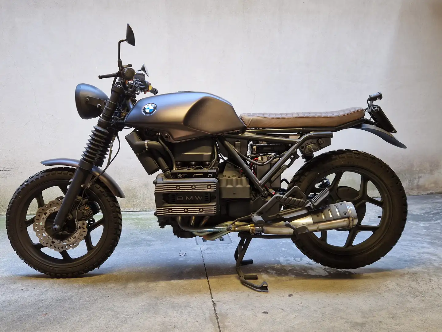 BMW K 75 cafe race Marrone - 1