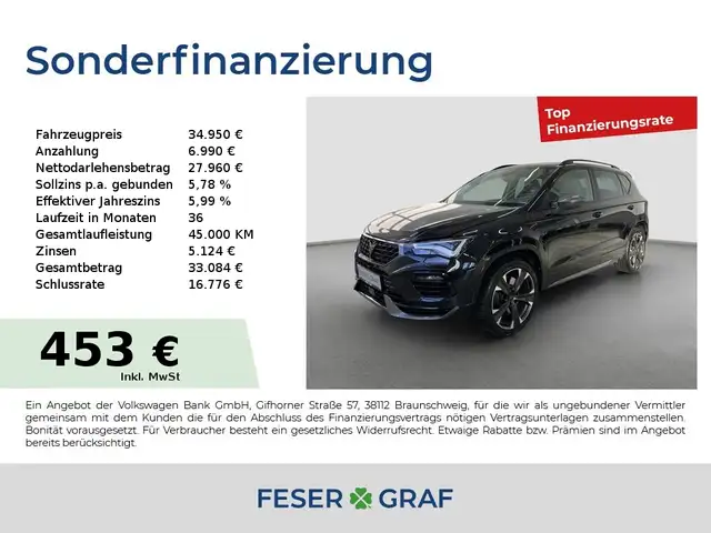 Cupra Ateca VZ 2.0 TSI DSG AHK*360*NAVI*LED*ACC*DCC*LM