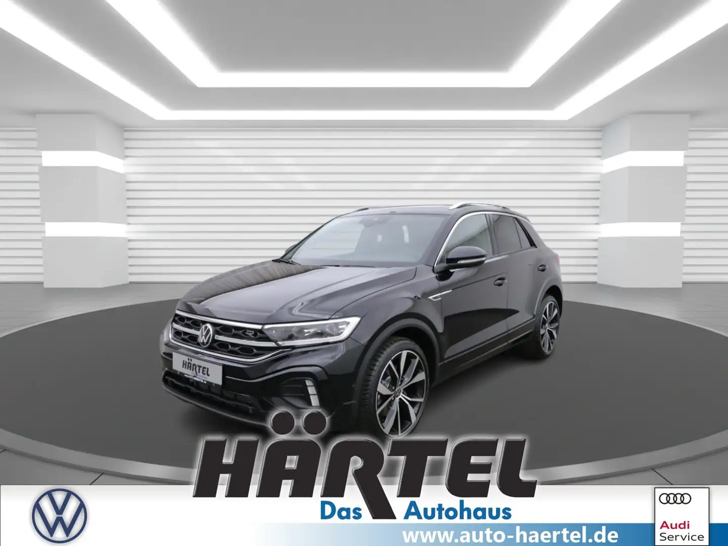 Volkswagen T-Roc R-LINE 1.5 TSI DSG (+ACC-RADAR+NAVI) LED Schwarz - 1