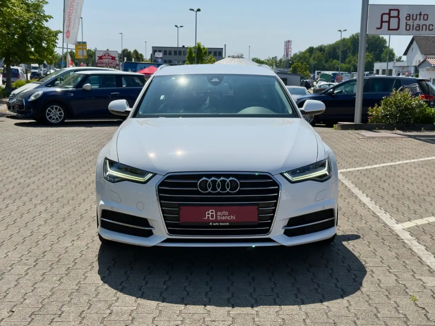 Audi A6 Avant 2.0 TDI ultra 1.Hand*S line*Leder *Navi Blanc - 2