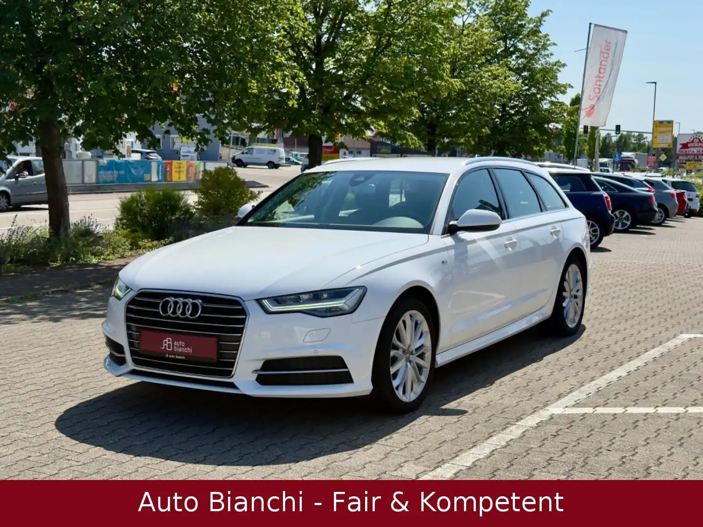 Audi A6 Avant 2.0 TDI ultra 1.Hand*S line*Leder *Navi Blanc - 1