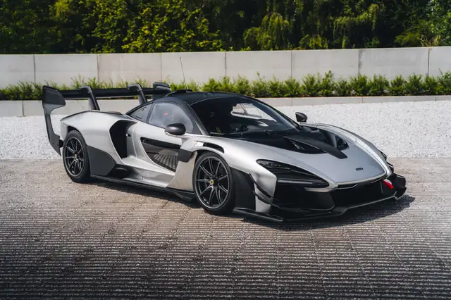 McLaren Senna GTR / Supernova Silver / Carbon / 85 KM / 12 OF 75