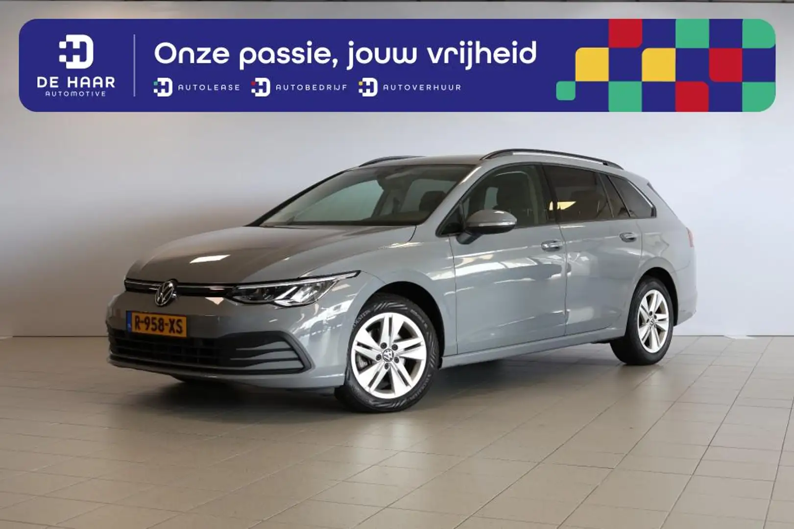 Volkswagen Golf Variant Variant 1.5 eTSI Life Busin. - Trekhaak - Dodehoek Gris - 1