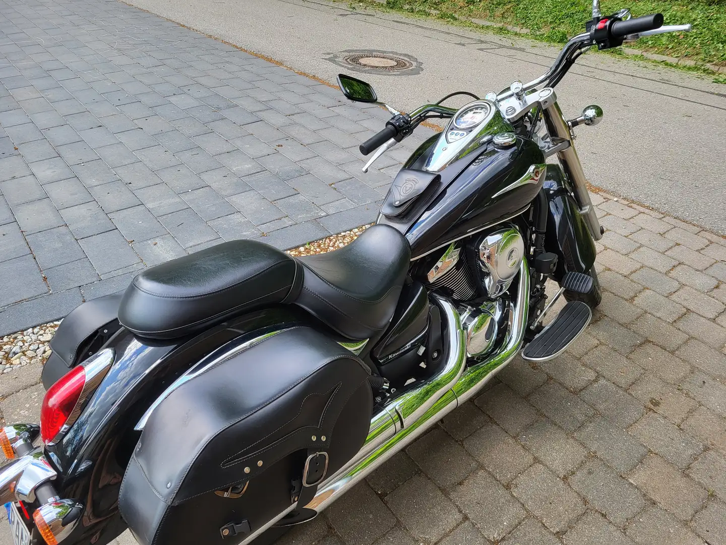 Kawasaki VN 900 Negru - 2