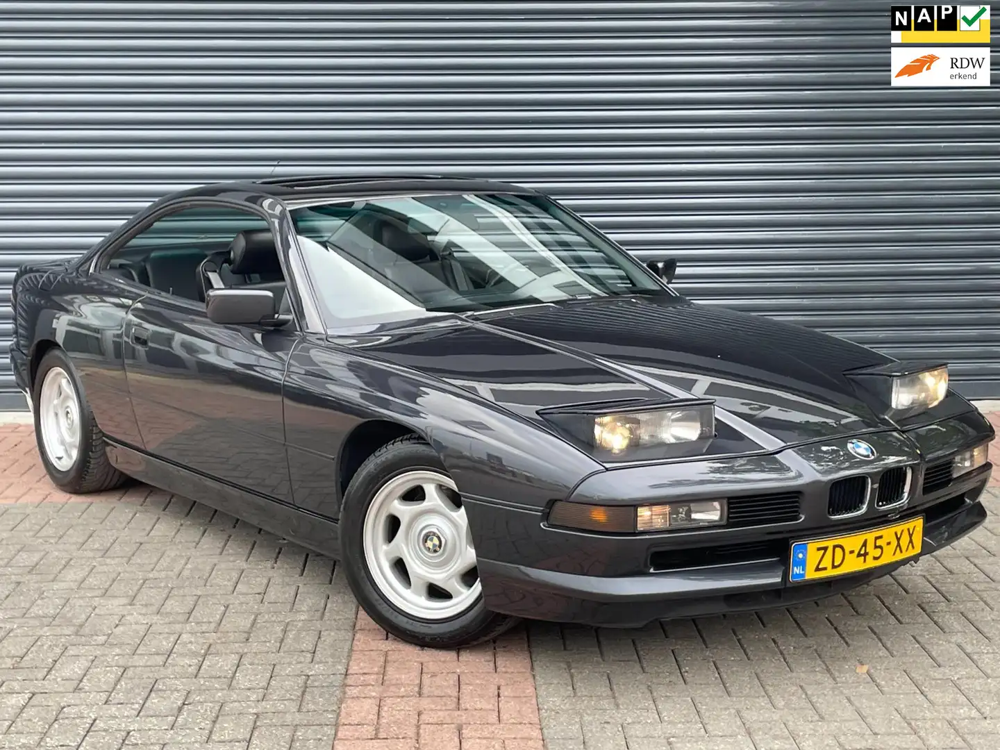 BMW 850 8-serie Ci V12 Remus | Dak | Aut | Orgineel Nederl Negru - 1