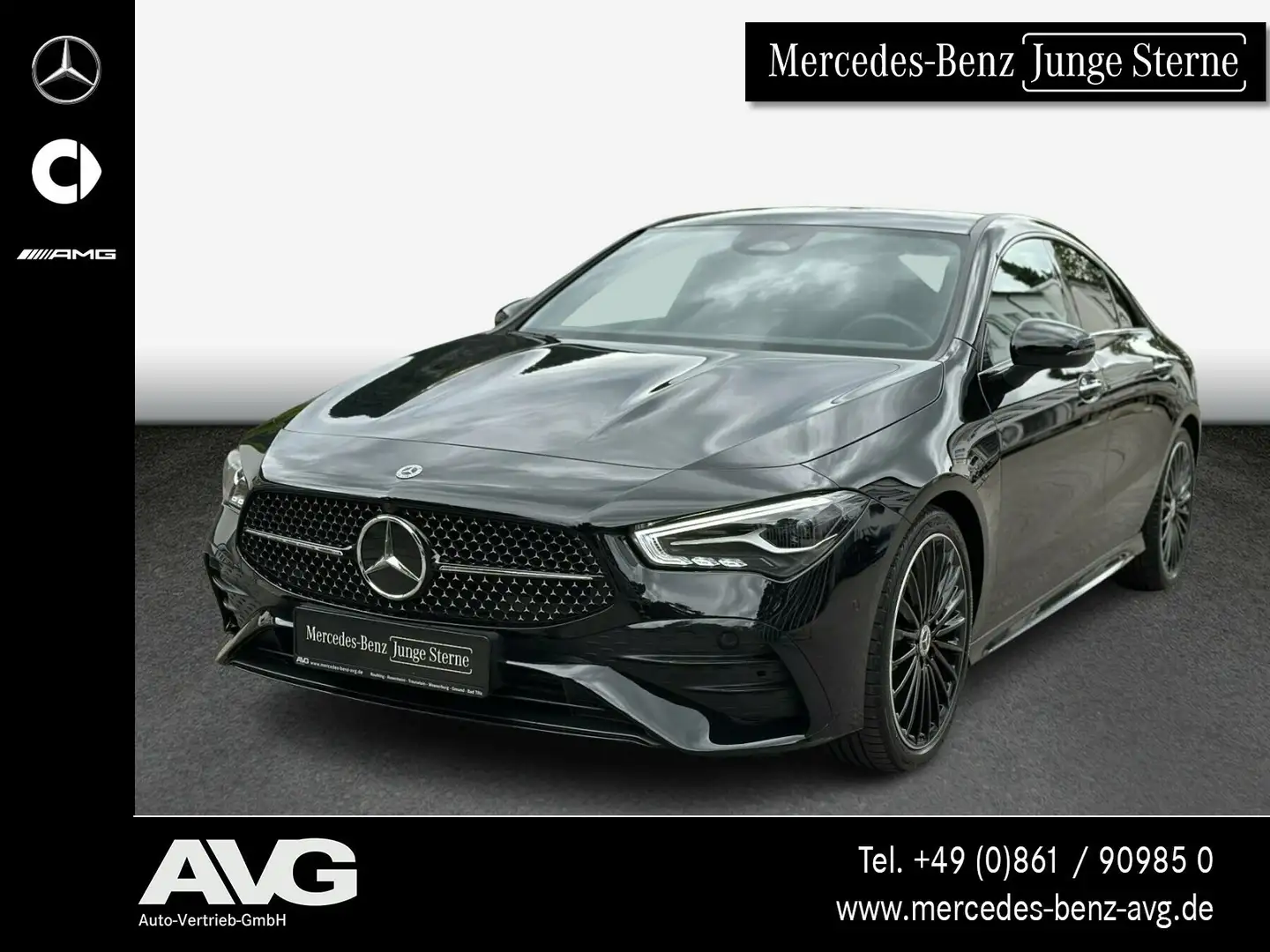 Mercedes-Benz CLA 220 CLA 220 d AMG-Premium Pano 19" Night Kamera LED Zwart - 1