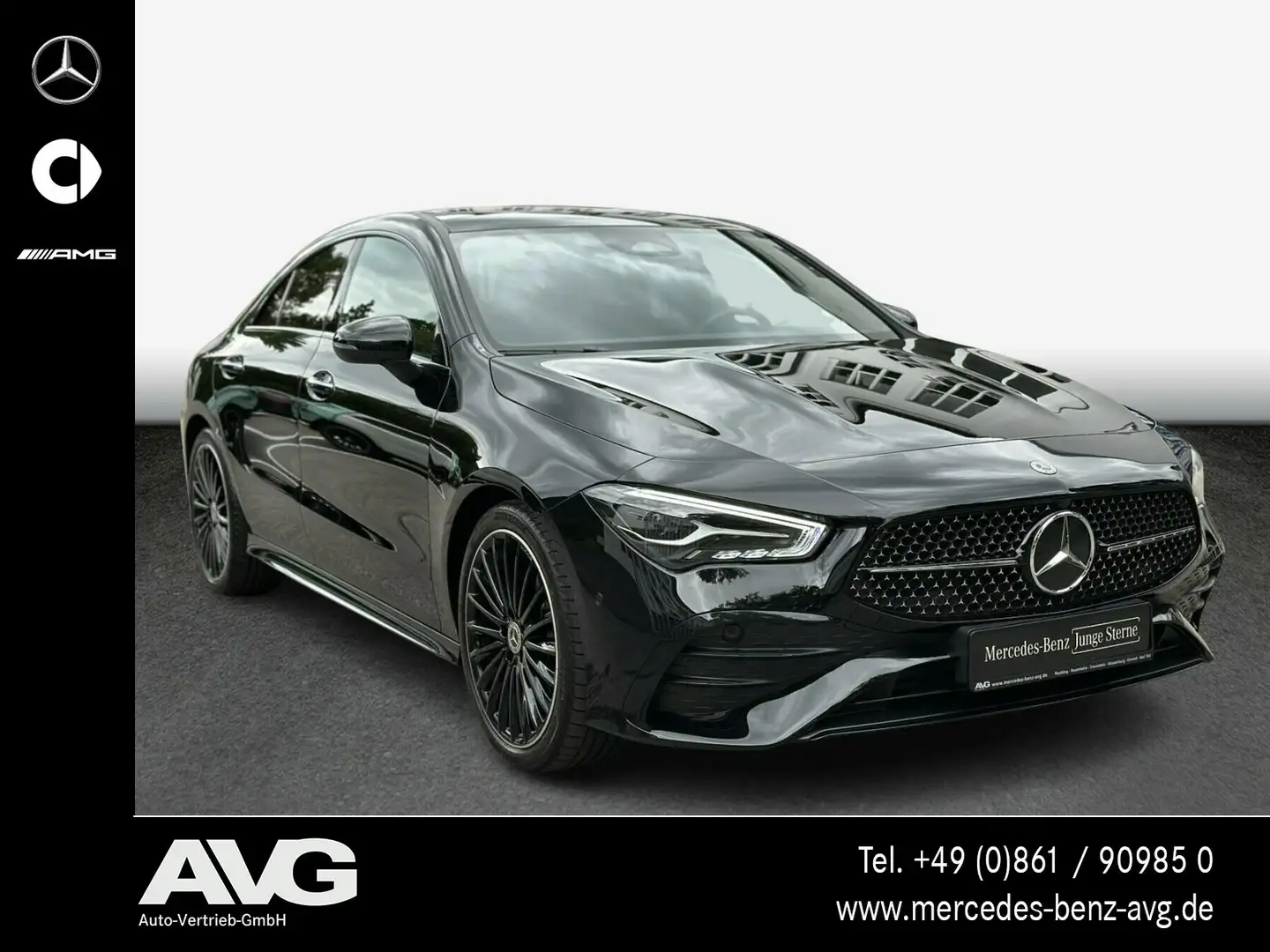 Mercedes-Benz CLA 220 CLA 220 d AMG-Premium Pano 19" Night Kamera LED Zwart - 2