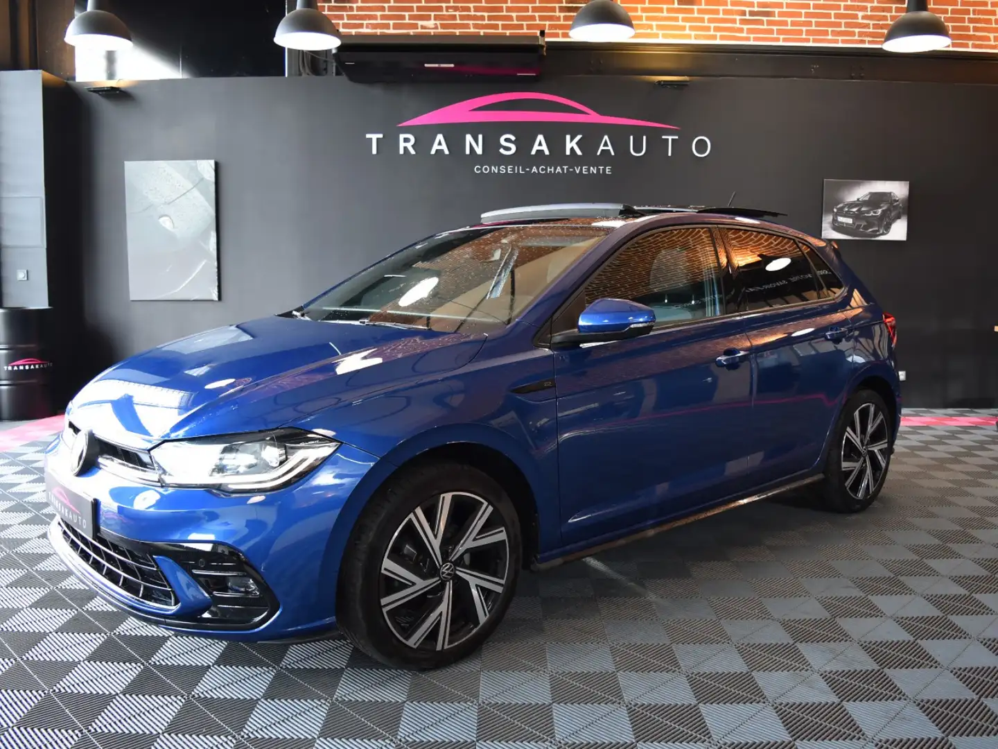 Volkswagen Polo Polo 1.0 TSI 110 S\u0026amp;S DSG7 R-Line Синий - 1