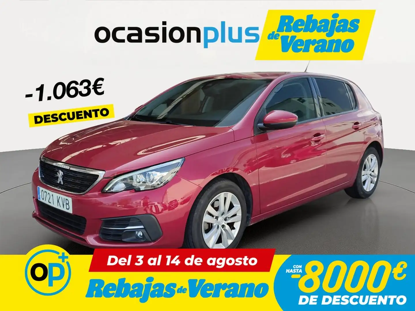Peugeot 308 1.5BlueHDi S&S Active 130 Rojo - 1