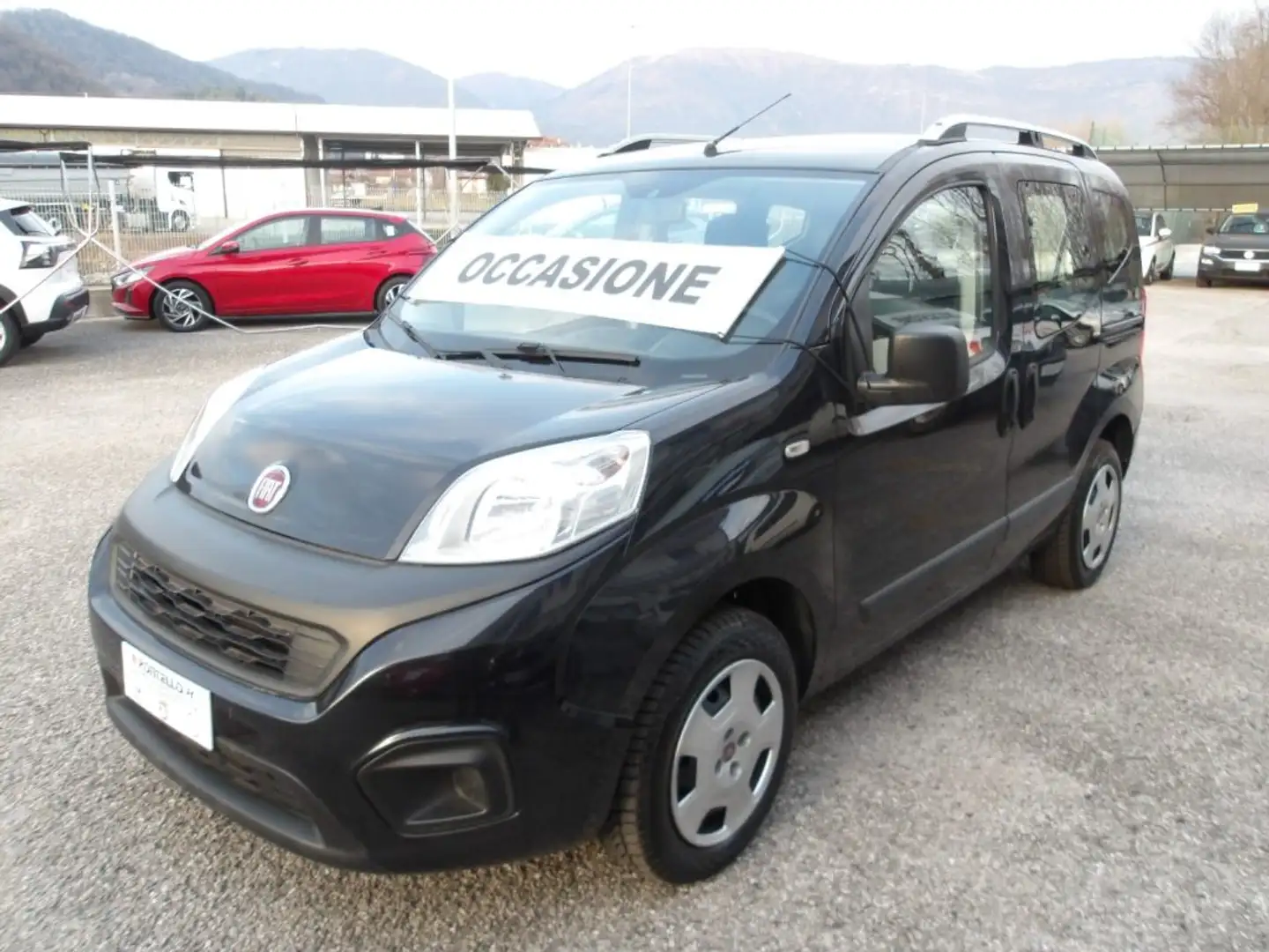 Fiat Qubo 1.4 77cv NAVI - GANCIO - Barre tetto Noir - 2
