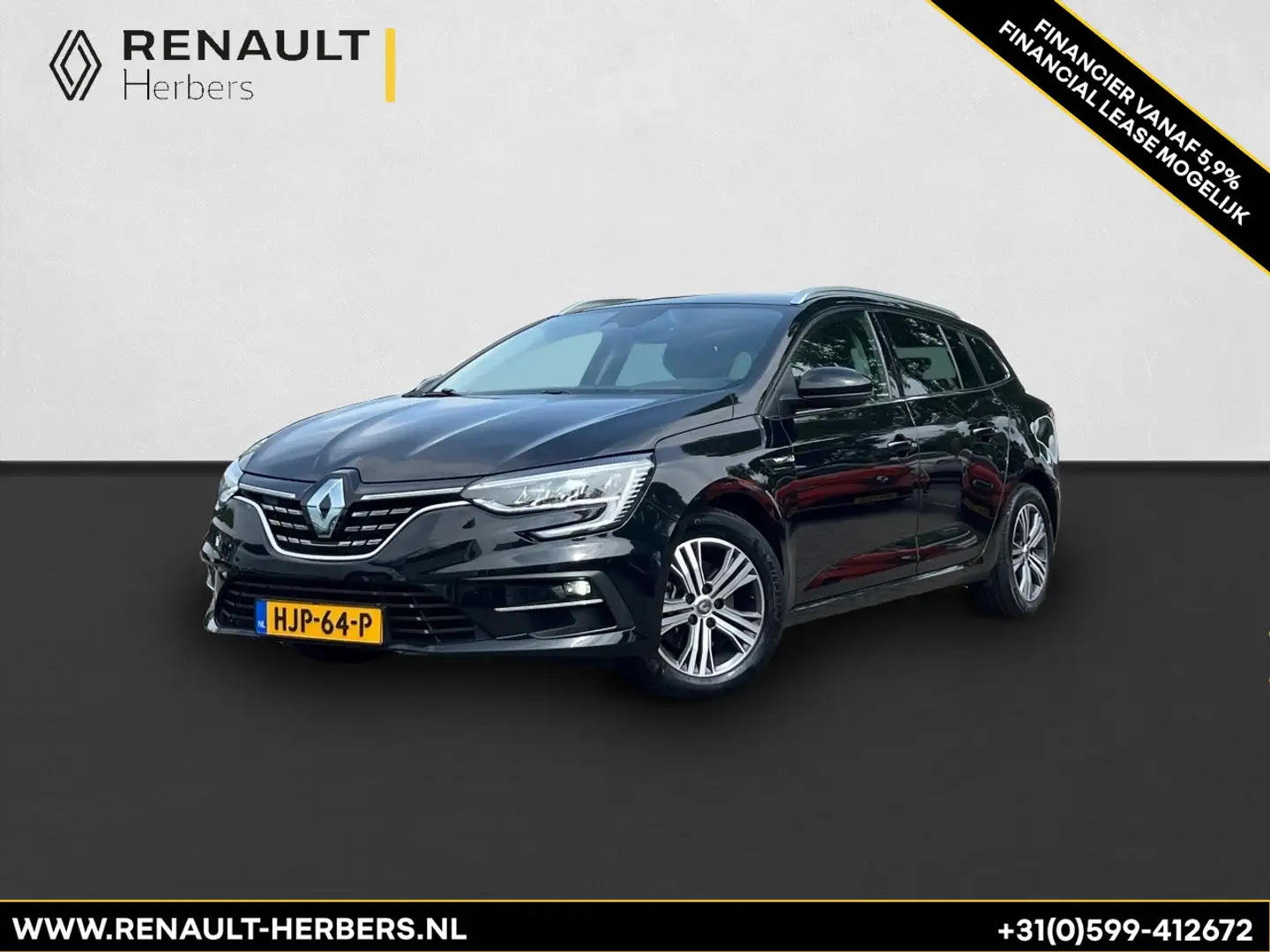Renault Megane E-Tech Estate 1.6 Plug-In Hybrid 160 Intens / NAVI / PDC Negro - 1