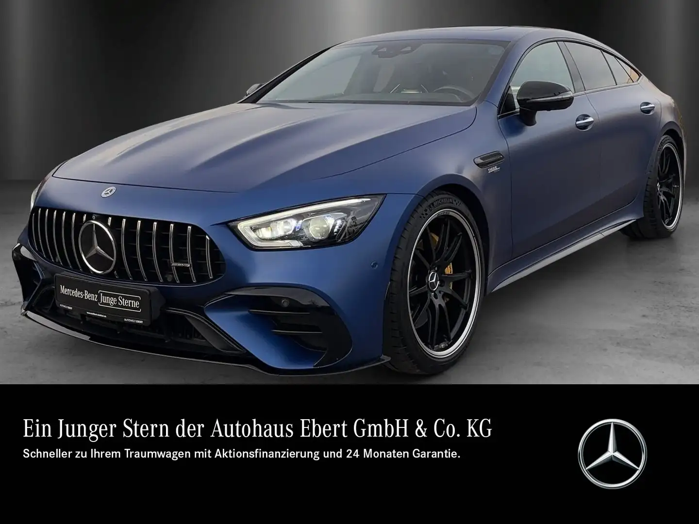 Mercedes-Benz AMG GT GT 53 AERO KeyGo V8 Perf.Sitz/AGA DYNAMIC+ DISTR Bleu - 1