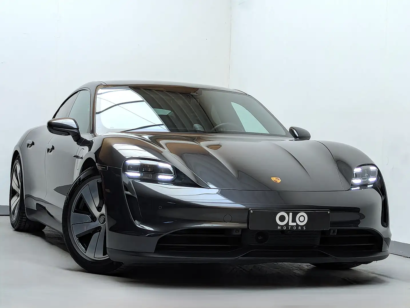 Porsche Taycan 93.4 kWh 4S-PERFORMANCE PLUS - Chrono-Lift-Carplay Beige - 1