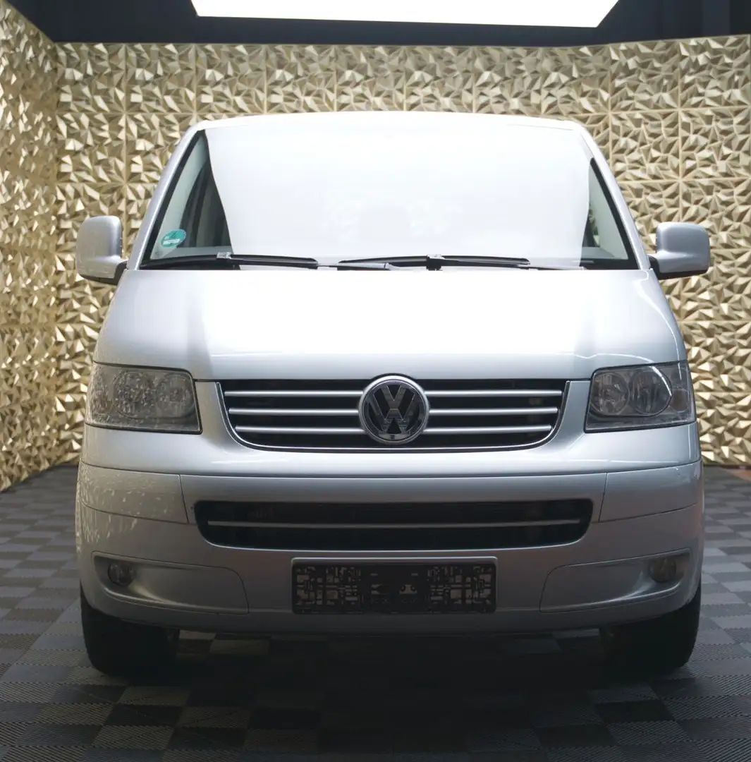 Volkswagen T5 Caravelle |2,5 TDI|8 Sitz.|CLIMATR.|AHK|SITZHZ Silber - 2