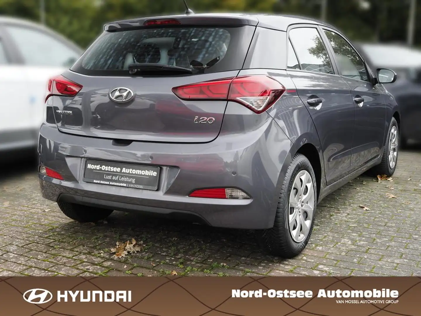 Hyundai i20 1.0 TREND BLUE PDC SHZ SPURH KLIMA TEMPOMAT Gris - 2