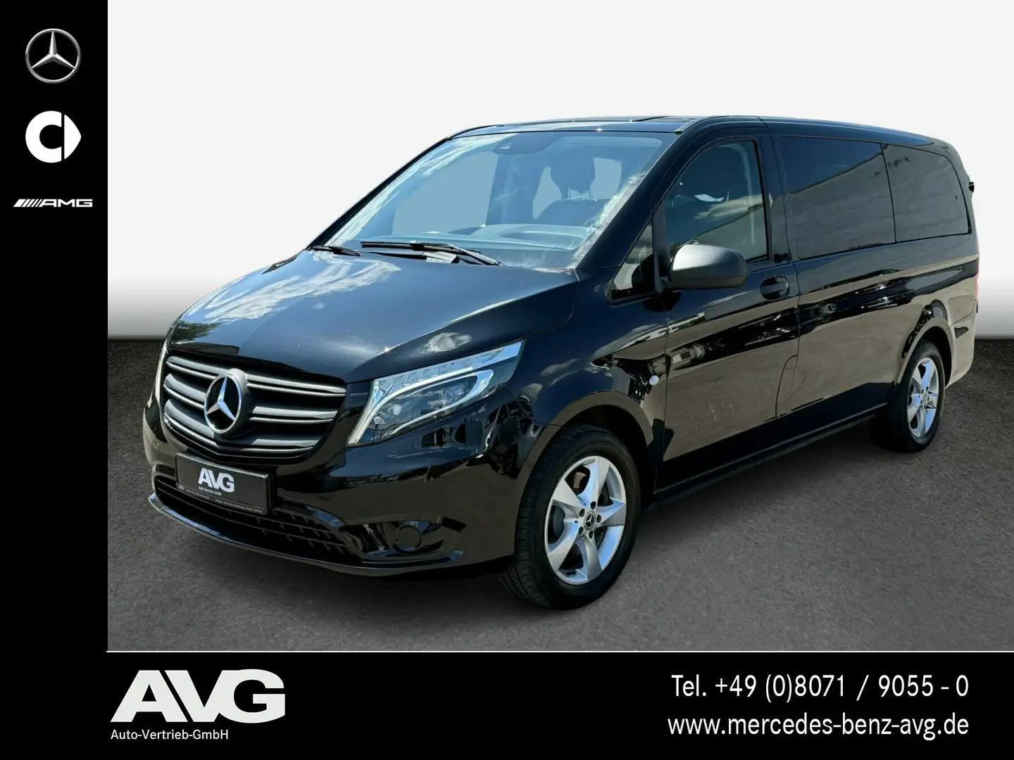 Mercedes-Benz Vito Vito 119 CDI 4x4 Tourer SELECT Lang Navi LED AHK Schwarz - 1