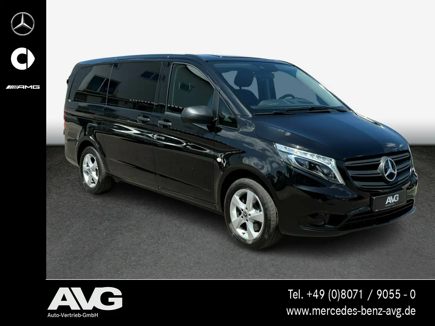 Mercedes-Benz Vito Vito 119 CDI 4x4 Tourer SELECT Lang Navi LED AHK Schwarz - 2
