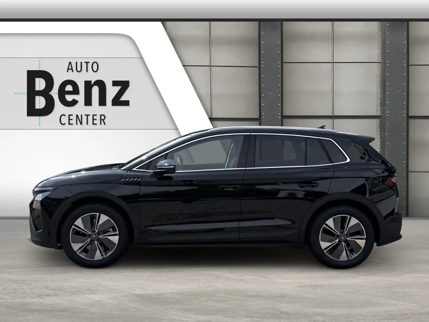 Skoda Elroq 85 CLEVER*LED*ALU*SHZ*AHK*ACC*APP*LNKRHZ Klima Noir - 2