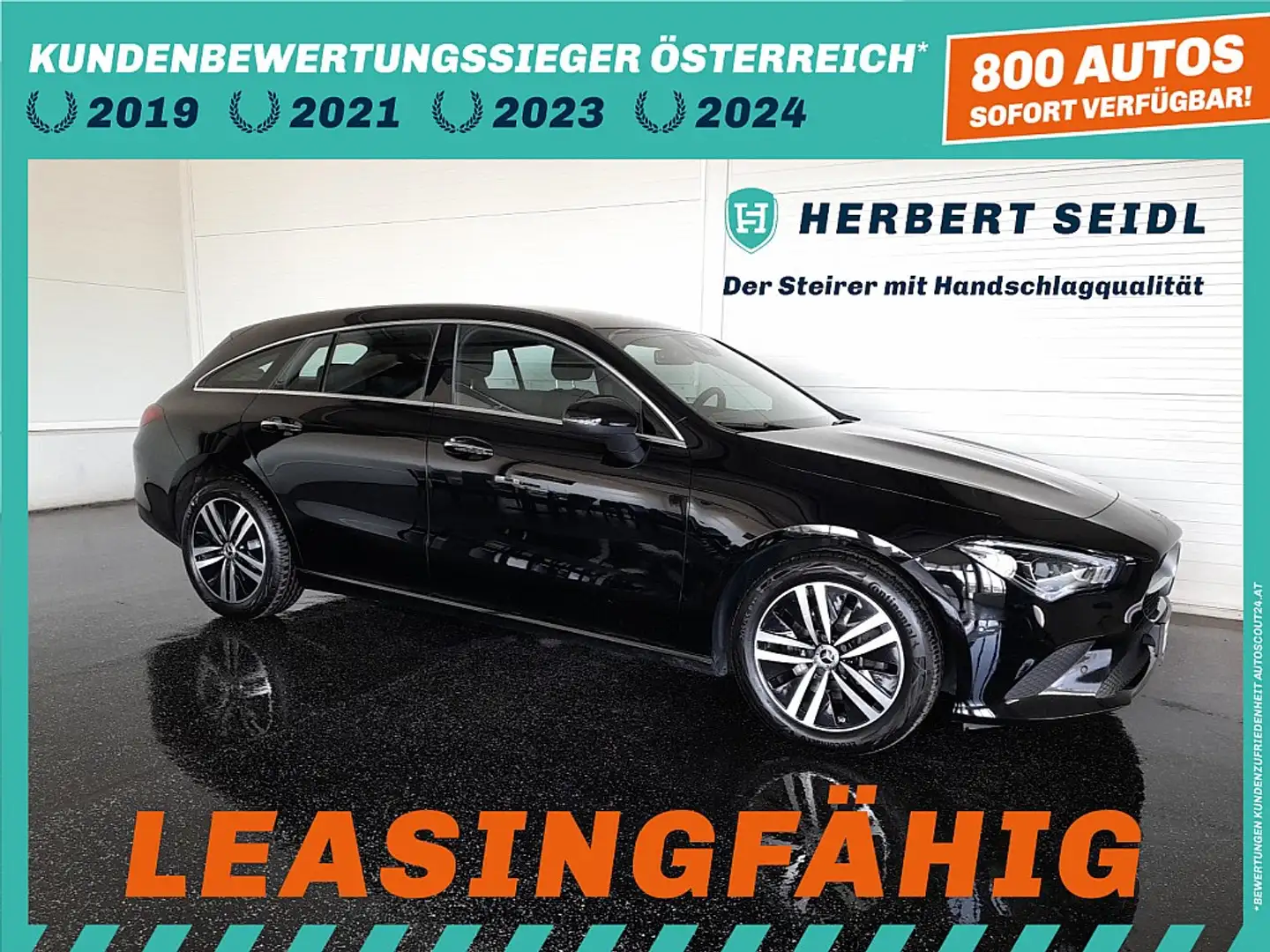 Mercedes-Benz CLA SB 200D Aut. *MULTIBEAM LED / NAVI / KAMERA... Noir - 1