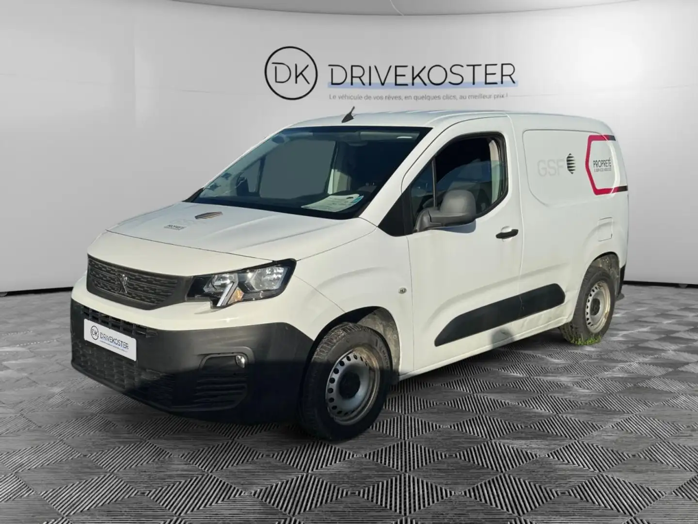 Peugeot Partner Partner III 1.6 BlueHDi - 75 cv  *TVA Récupérable Blanc - 1