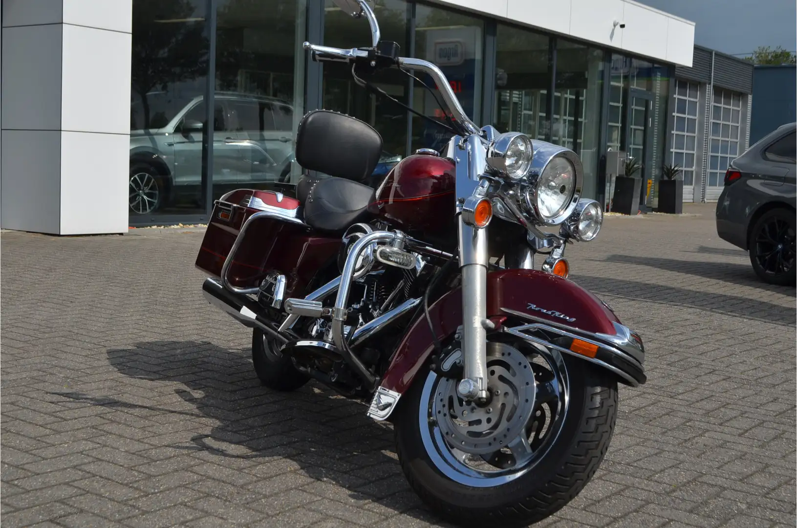 Harley-Davidson Road King 88 FLHR cast wheels Origineel Nederlands geleverd Roşu - 2