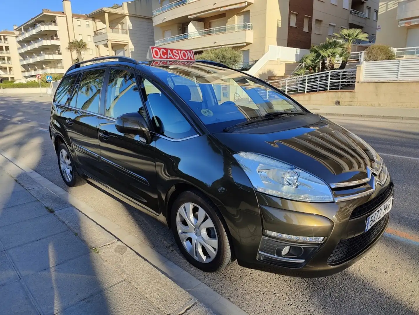 Citroen C4 Grand Picasso 1.6HDI Exclusive+ CMP Marrón - 1
