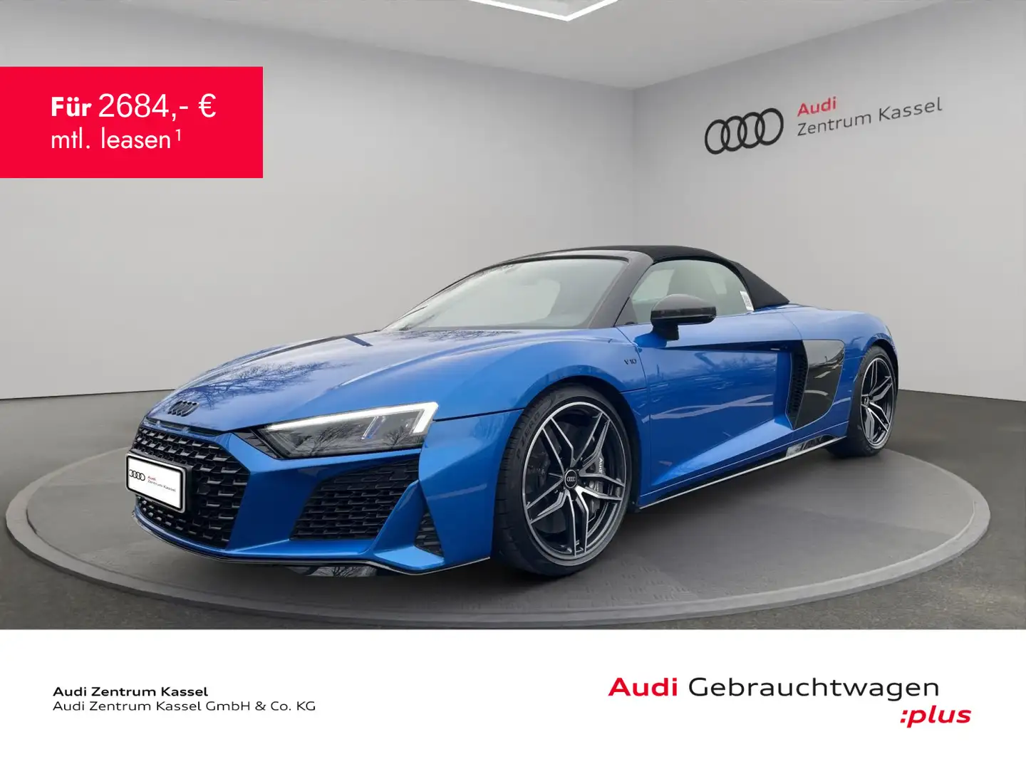 Audi V10 perf. qu. Laser B&O Kamera Keramik Bleu - 1