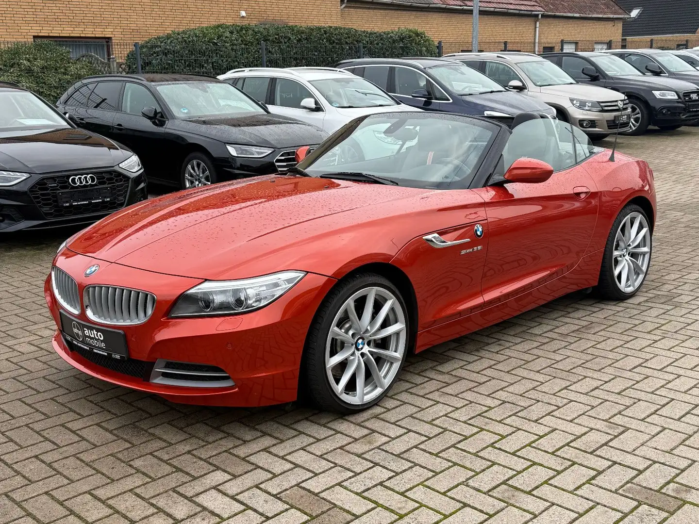 BMW Z4 Roadster sDrive 35i+Leder+TÜV neu+Serivce neu Orange - 2