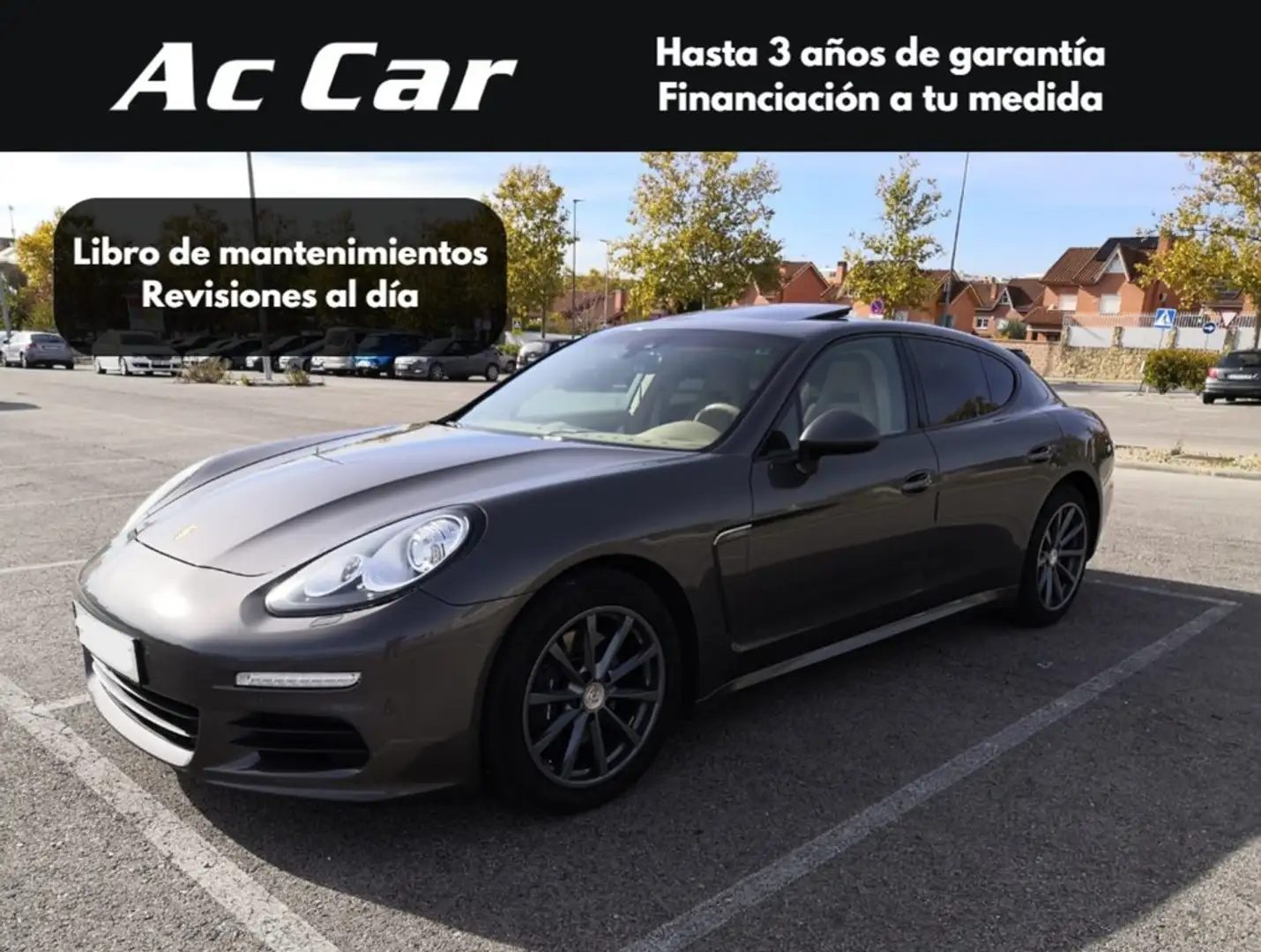 Porsche Panamera 3.0 Diesel 300cv Marrón - 1