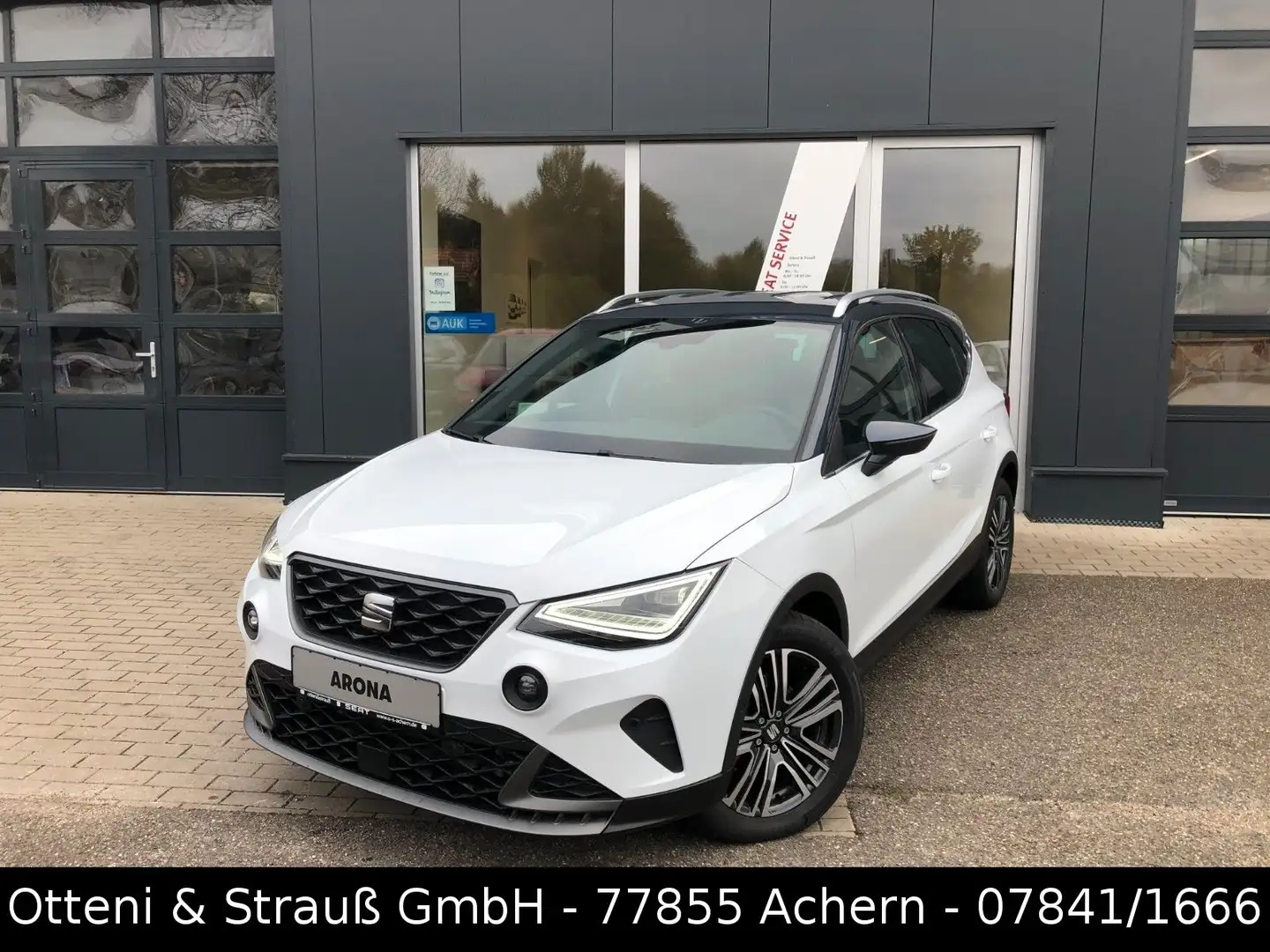 SEAT Arona FR 1.0 TSI*Nav*Kam/SpurAs/DAB/ACC Білий - 1
