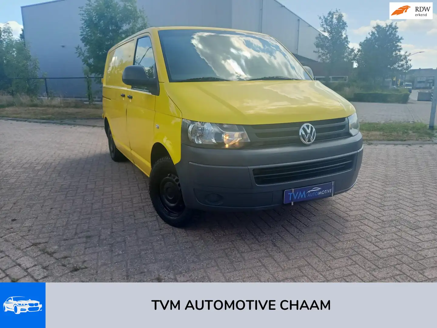 Volkswagen Transporter 2.0 TDI L1H1 DC Budgetline CARPLAY NAVI VASTE RIJP Jaune - 1