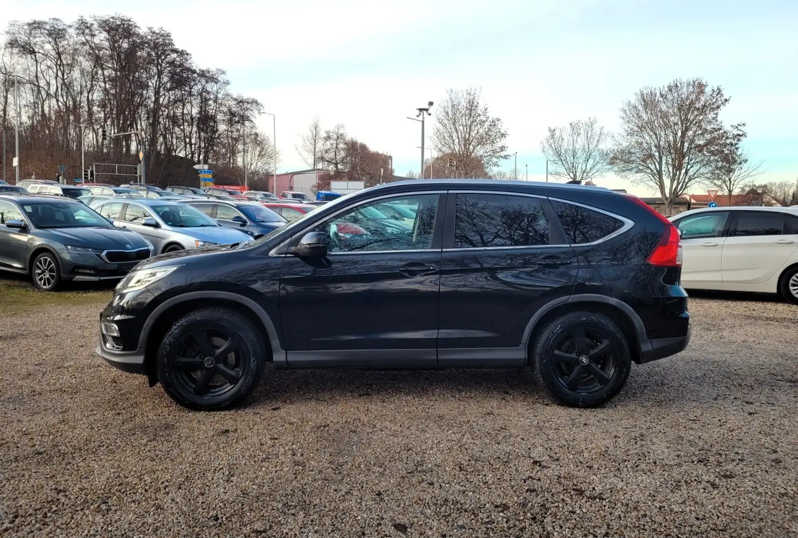 Honda CR-V Lifestyle 4WD*Navi*R-Cam*SZH*Temp*LMF*TÜV* Noir - 2