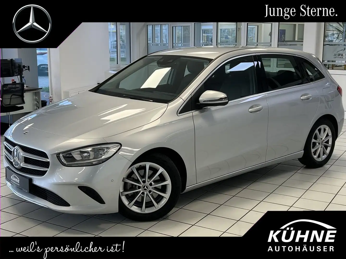Mercedes-Benz B 180 d Progressive Easy-Pack+Augmented+SpurPaket Silber - 1