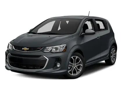 Gray 2017 Chevrolet Sonic Hatchback Front-Wheel Drive Automatic