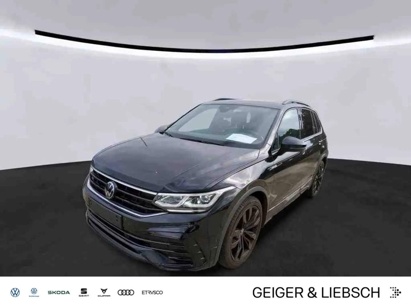 Volkswagen Tiguan 2.0 TDI 4Motion DSG R-LINE*BLACK-STYLE*IQ Zwart - 1