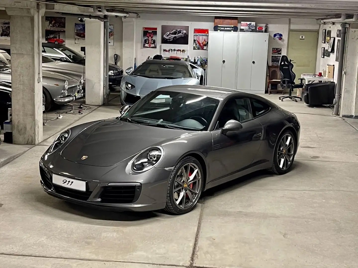 Porsche 991 Carrera S*Deutsch*Sportauspuff*Sport Chrono* Grau - 1