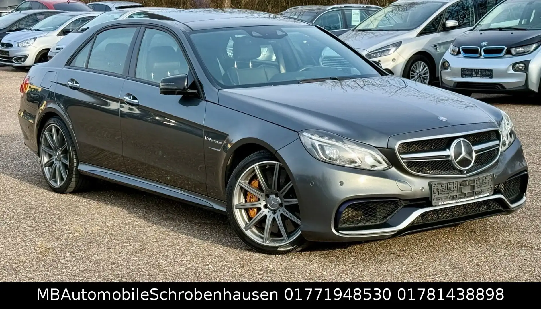 Mercedes-Benz E 63 AMG S 4-M Panorama 360°-Kamera Grigio - 1