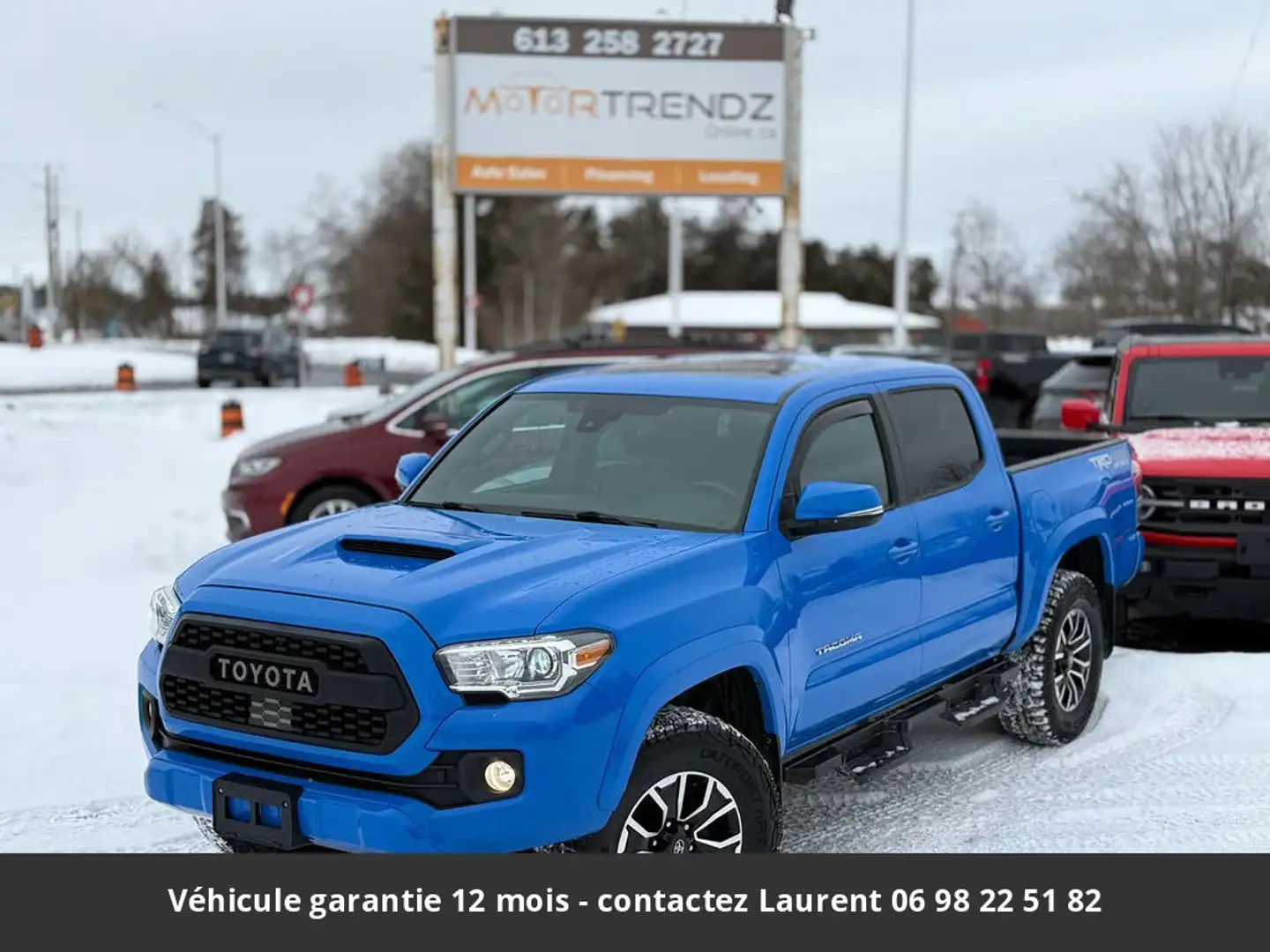 Toyota Tacoma TRD Sport Double Cab 4x4 Tout compris hors homologation 4500e Azul - 1