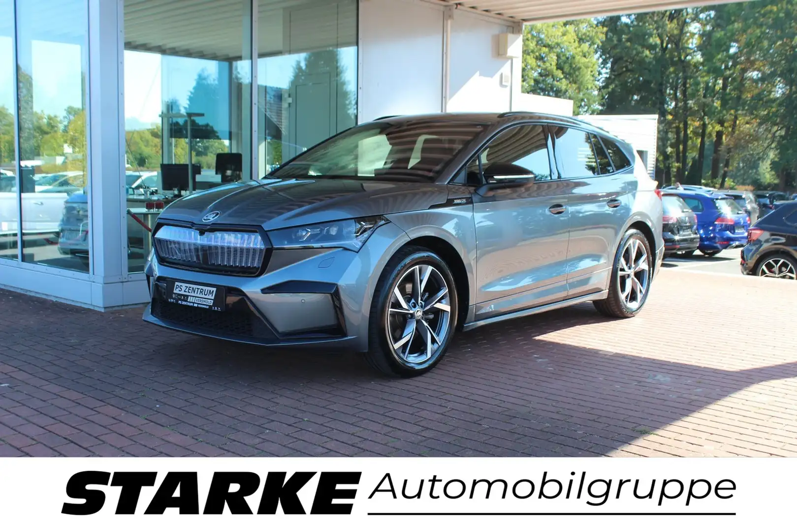 Skoda Enyaq iV 60 Sportline Grau - 1