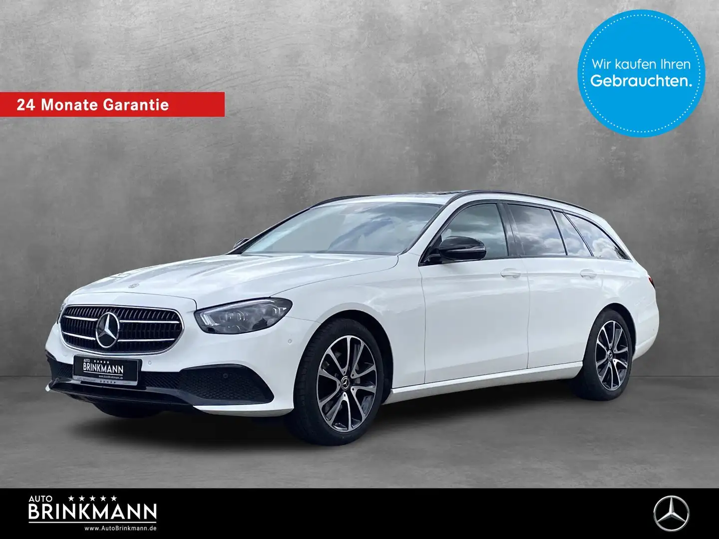 Mercedes-Benz E 220 E 220 d T-Modell AHK/KAMERA/PANO/NIGHT Wit - 1